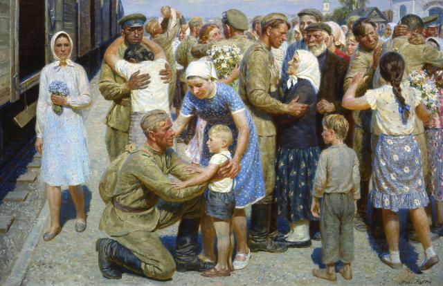 Кугач М.Ю. После победы. 1980 Кугач М.Ю. После победы. 1980